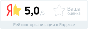 Рейтинг организации в Яндексе